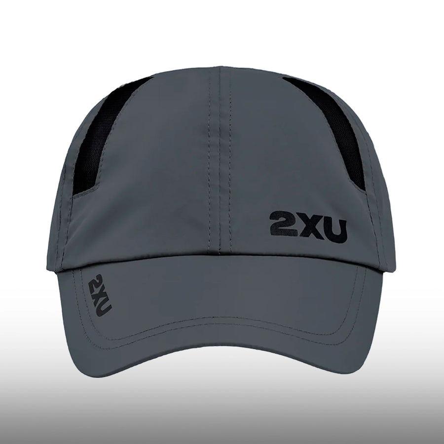 2XU Gorra Run Jupiter Black