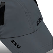 2XU Gorra Run Jupiter Black
