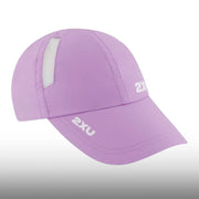2XU Gorra Run Lavender White