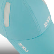 2XU Gorra Run Retro Blue White