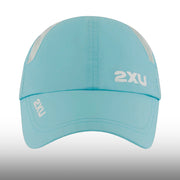 2XU Gorra Run Retro Blue White