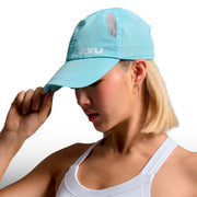 2XU Gorra Run Retro Blue White