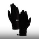 2XU Guantes Run Black Silver Reflective