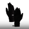 2XU Guantes Run Black Silver Reflective