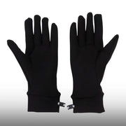 2XU Guantes Run Black Silver Reflective
