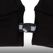 2XU Guantes Run Black Silver Reflective