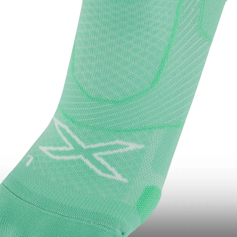 2XU Media Vectr Cushion Crew Digital Mint