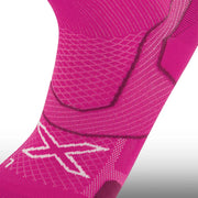 2XU Media Vectr Cushion Crew Hyper Violet