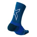 2XU Media Vectr Light Cushion Crew Azul