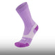 2XU Media Vectr Light Cushion Crew Grape Fizz