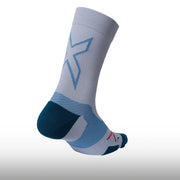 2XU Media Vectr Light Cushion Crew Harbor Mist