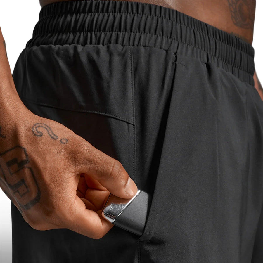2XU Pantaloneta Aero 5 Inch Black Silver Reflective