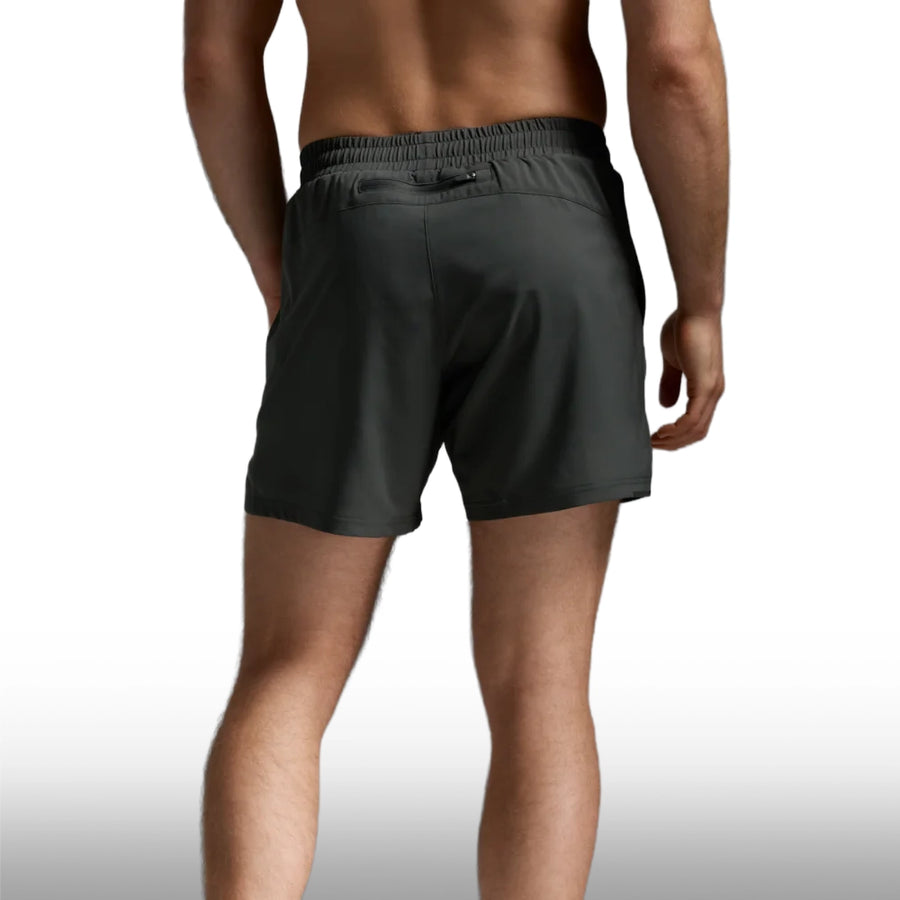 2XU Pantaloneta Aero 5 Inch Lined Jupiter Black Reflective
