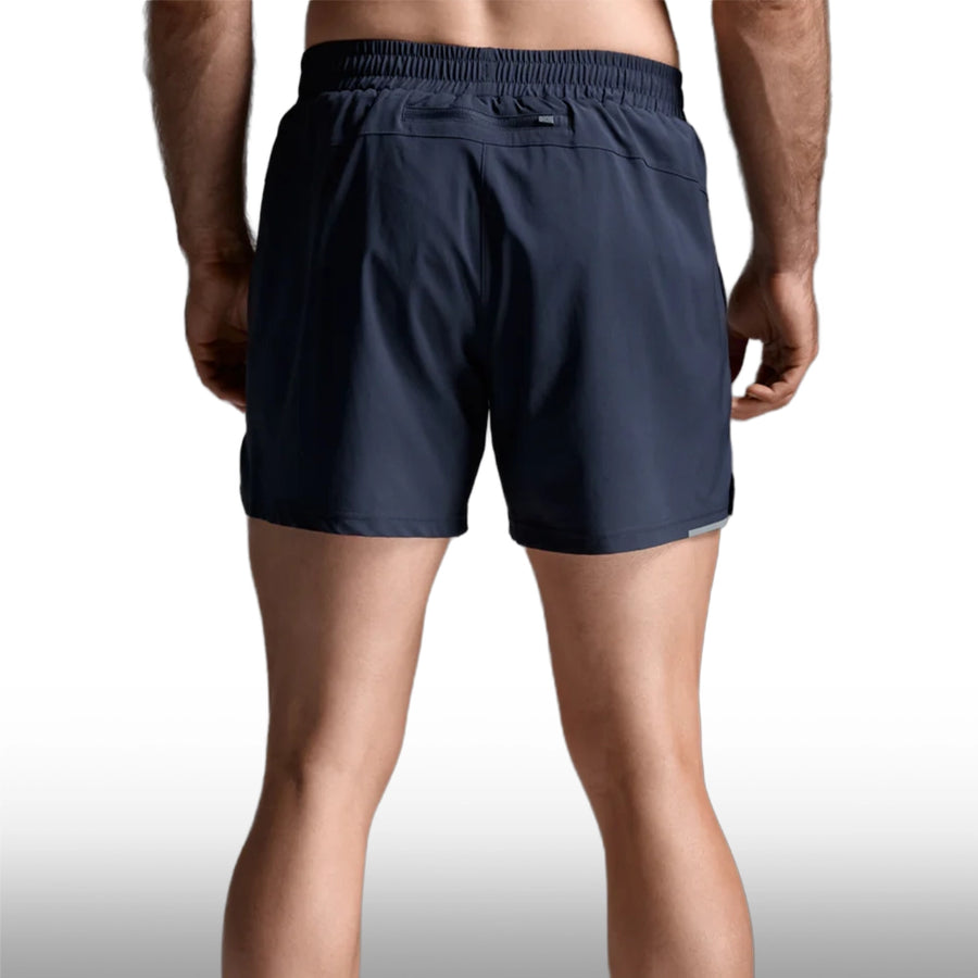 2XU Pantaloneta Aero 5 Inch Lined Midnight Silver Reflective