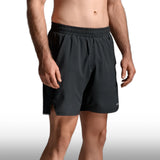 2XU Pantaloneta Aero 7 Inch Lined Black Silver Reflective