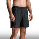 2XU Pantaloneta Aero 7 Inch Lined Black Silver Reflective