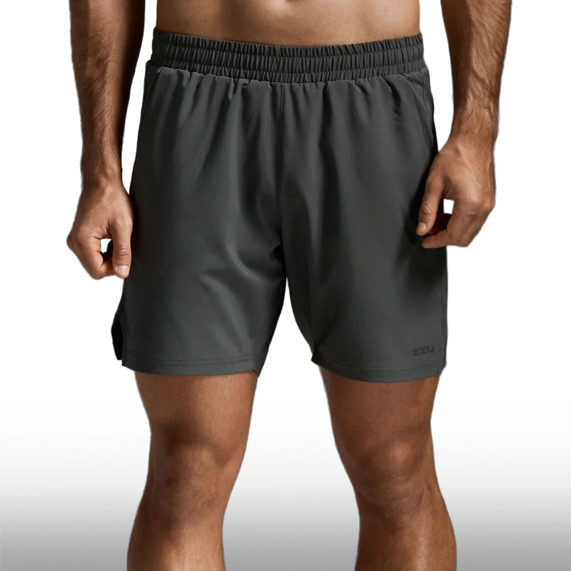 2XU Pantaloneta Aero 7 Inch Lined Jupiter Black Reflective