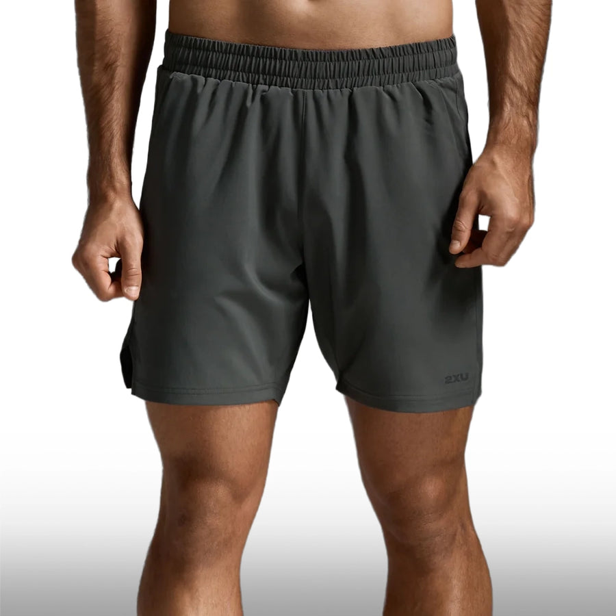 2XU Pantaloneta Aero 7 Inch Lined Jupiter Black Reflective