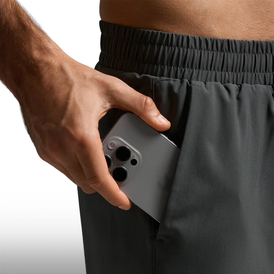 2XU Pantaloneta Aero 7 Inch Lined Jupiter Black Reflective