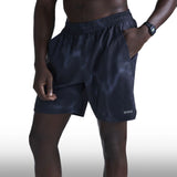 2XU Pantaloneta Aero 7 Inch Lined Midnight Marble Silver Reflect