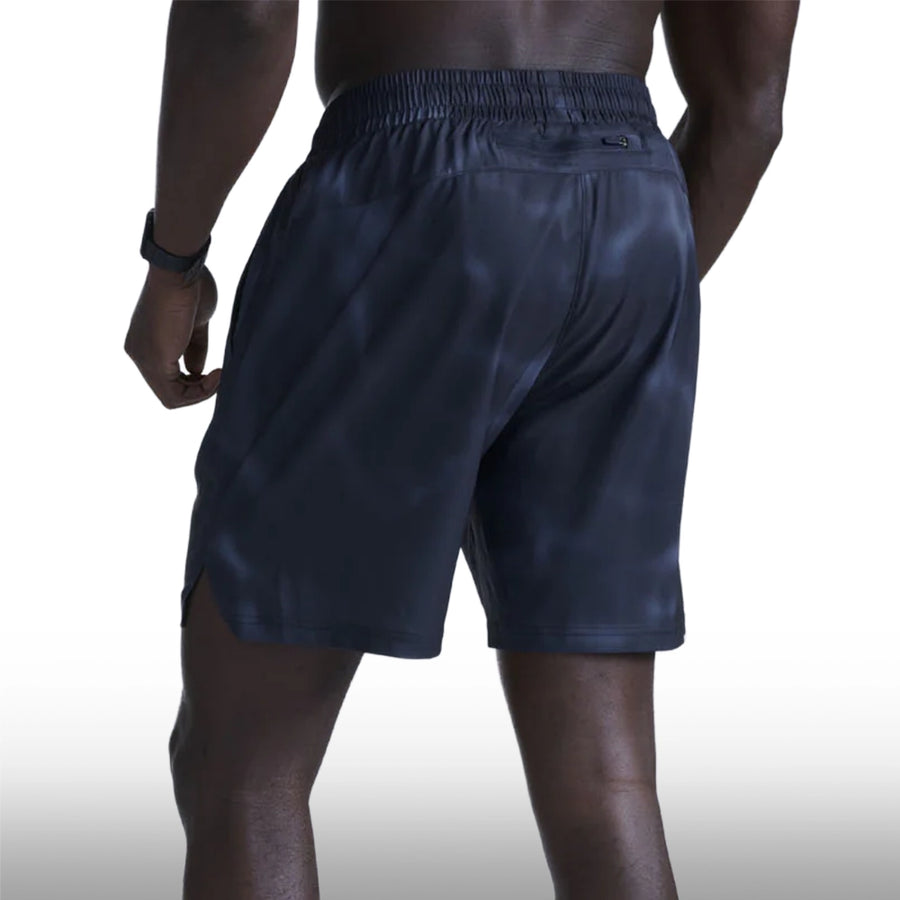 2XU Pantaloneta Aero 7 Inch Lined Midnight Marble Silver Reflect