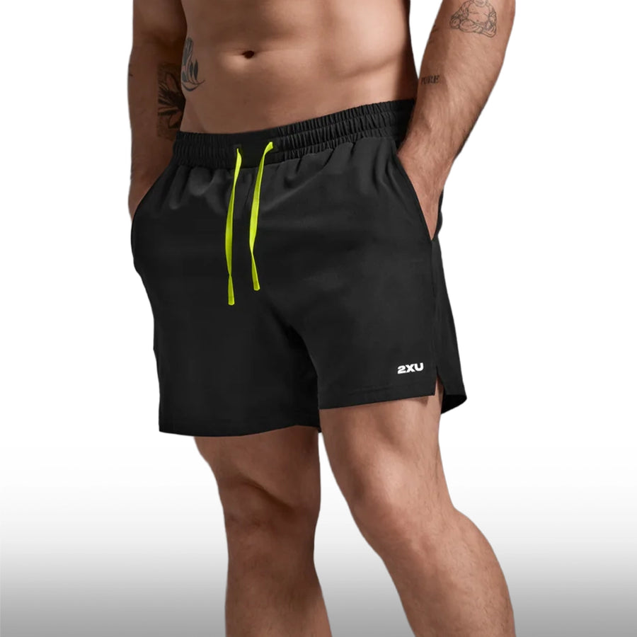 2XU Pantaloneta Aero Hybrid Swin Black White