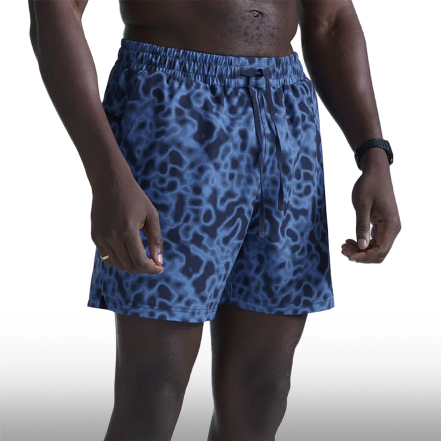 2XU Pantaloneta Aero Hybrid Swin Nebula Plasma Glow Midnight