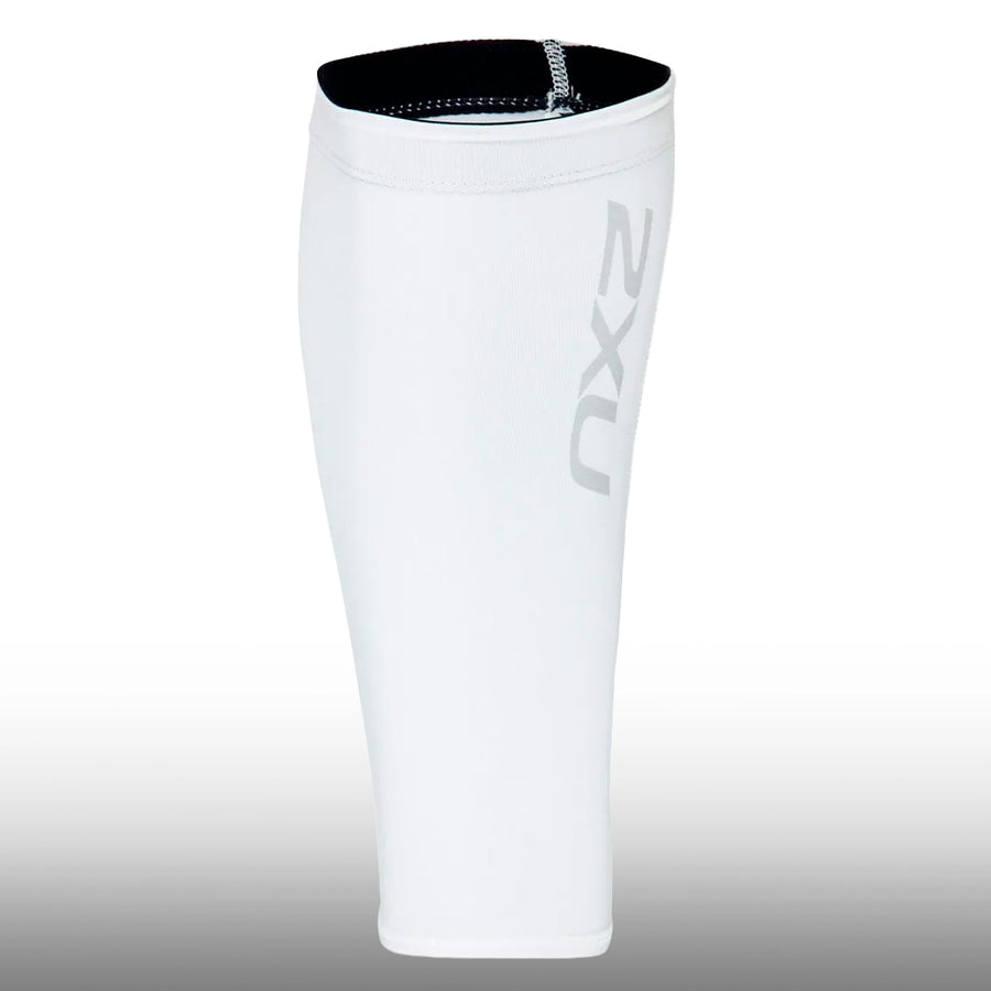 2XU Pantorillera Compression Calf Guards White White