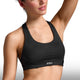 2XU Top Aero Mesh Medium Impact Black Silver Reflective