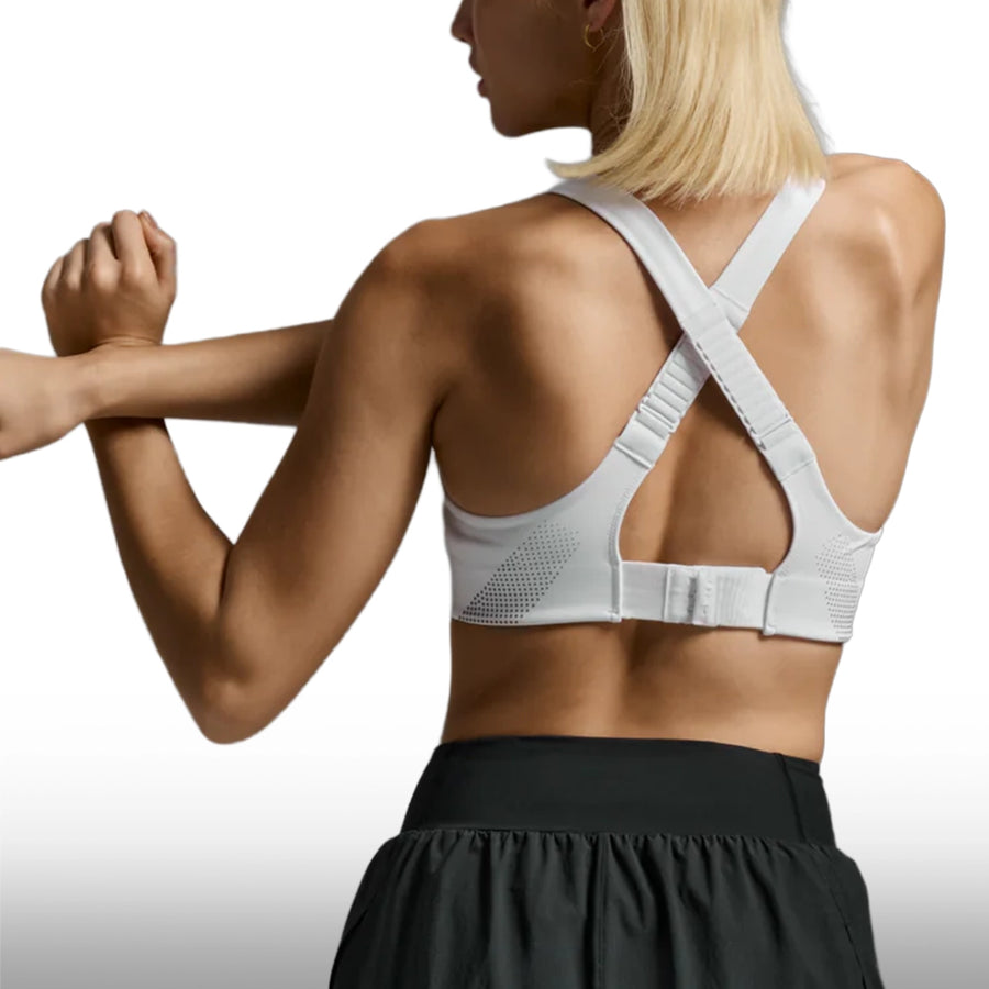2XU Top Light Speed High Impact White Silver Reflective