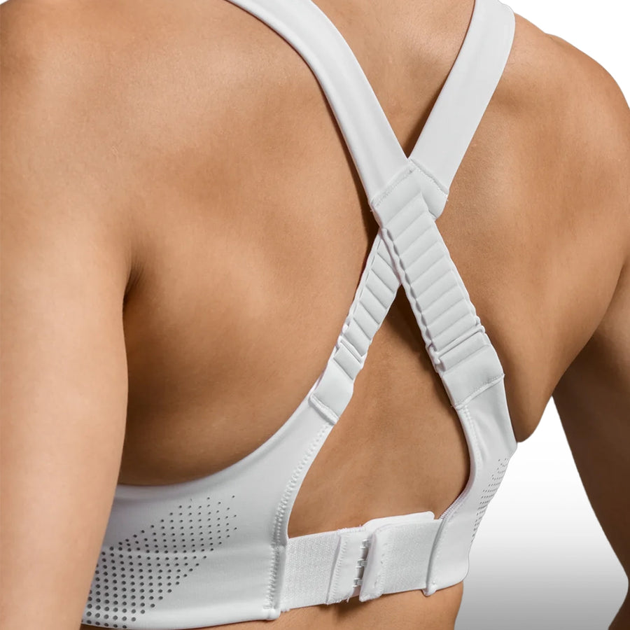 2XU Top Light Speed High Impact White Silver Reflective