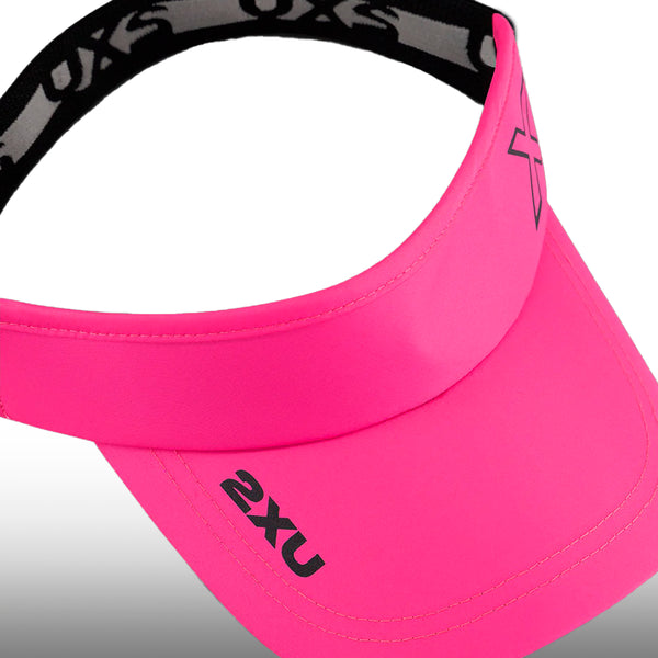 2XU Visera Performance Elástico Fuchsia Black