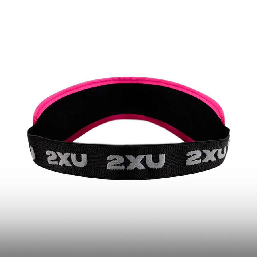2XU Visera Performance Elástico Fuchsia Black