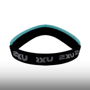 2XU Visera Performance Elástico Retro Blue White