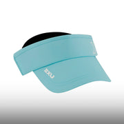 2XU Visera Performance Elástico Retro Blue White