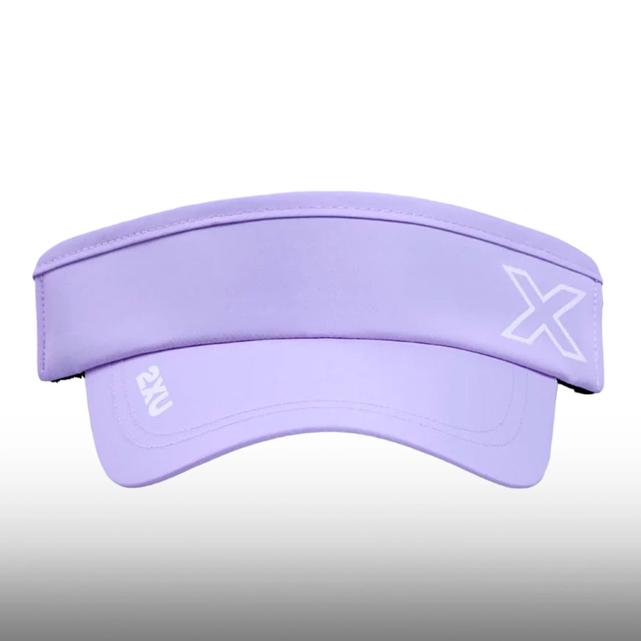 2XU Visera Performance Lavender White