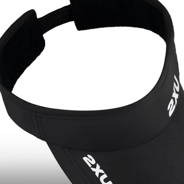 2XU Visera Run Broche Black Black