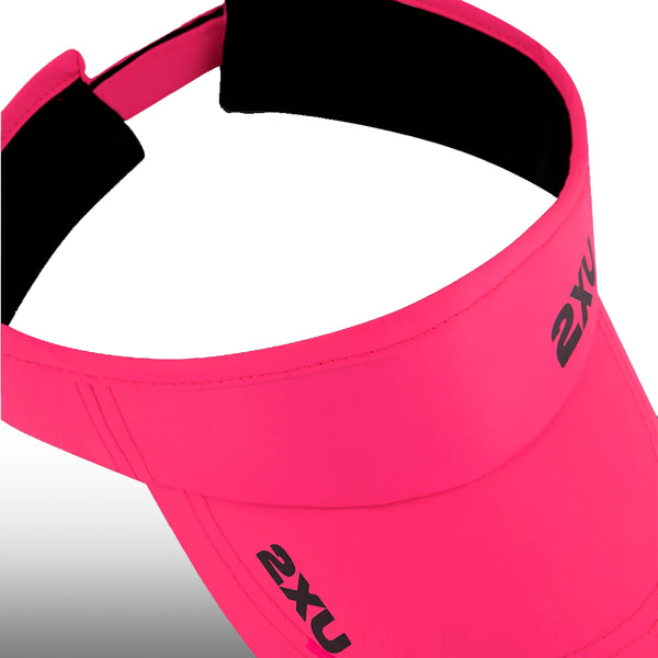 2XU Visera Run Broche Fuchsia Black