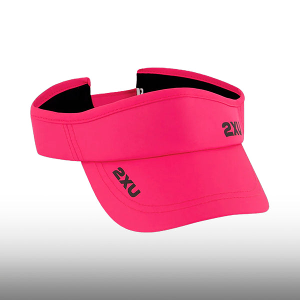 2XU Visera Run Broche Fuchsia Black