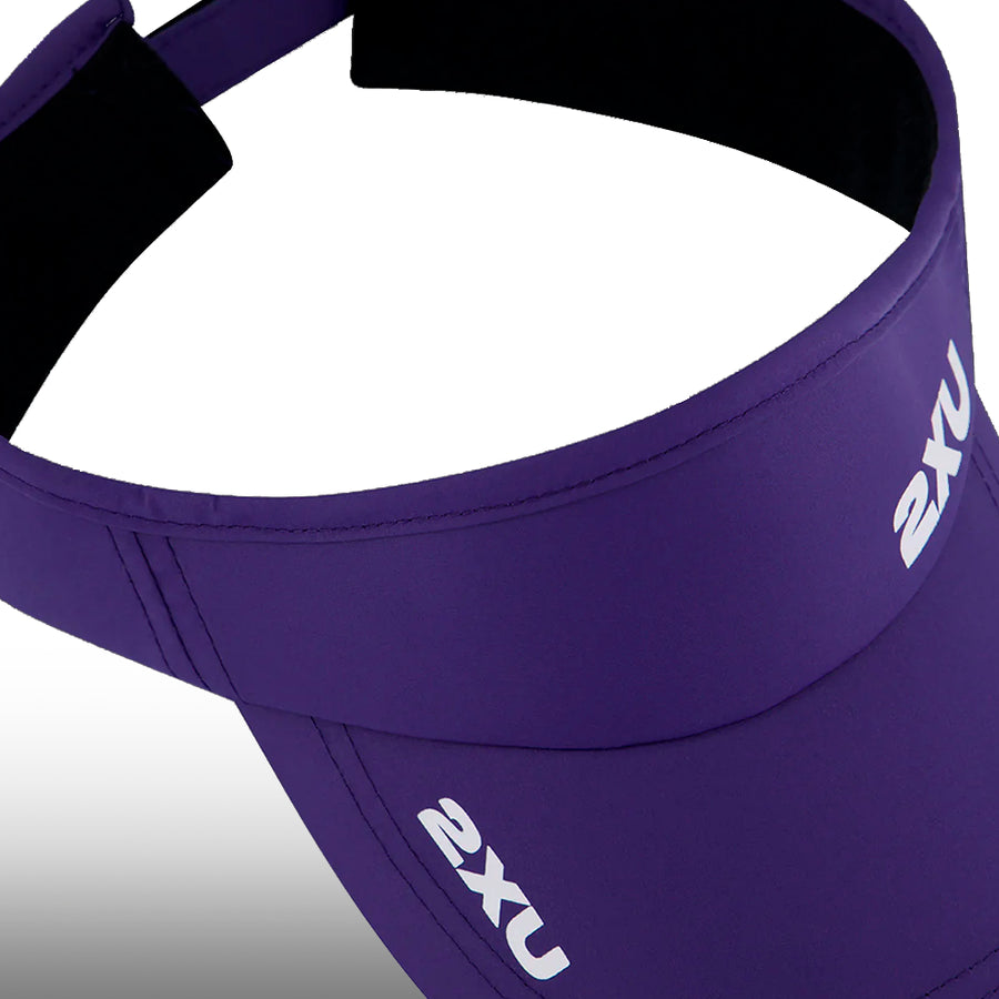 2XU Visera Run Broche Future Dusk White
