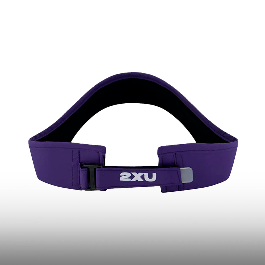 2XU Visera Run Broche Future Dusk White