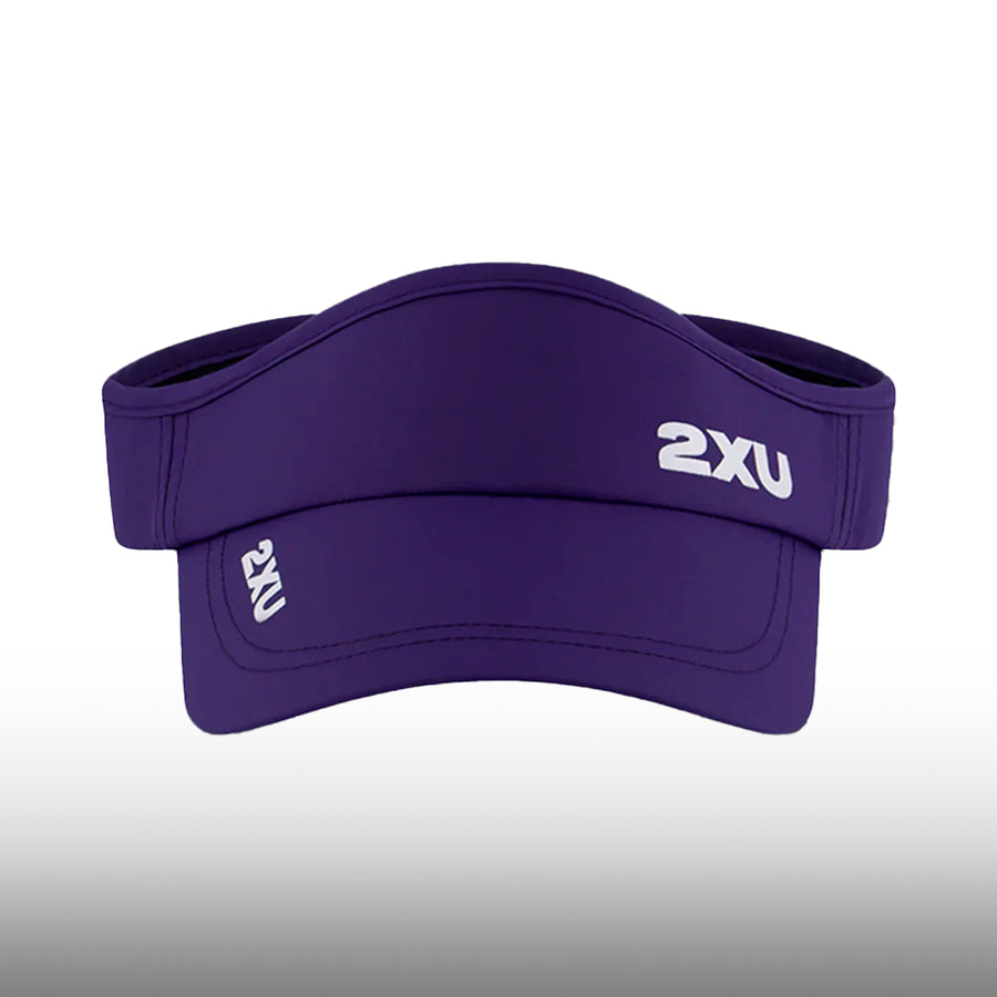 2XU Visera Run Broche Future Dusk White
