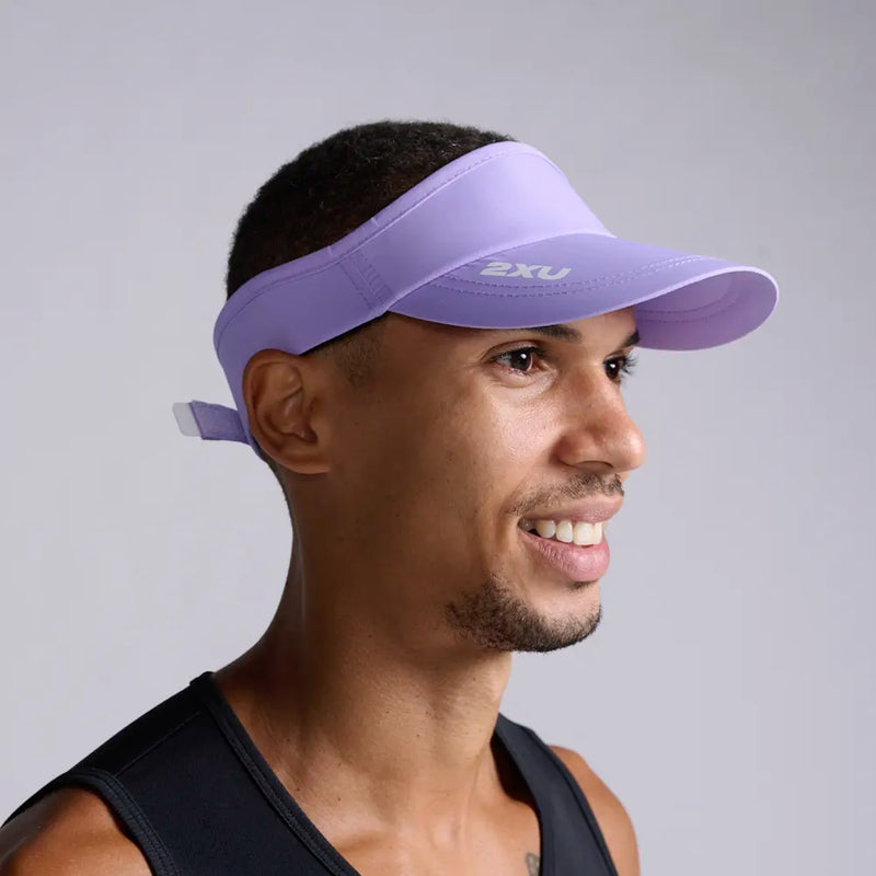 2XU Visera Run Broche Grape Fizz