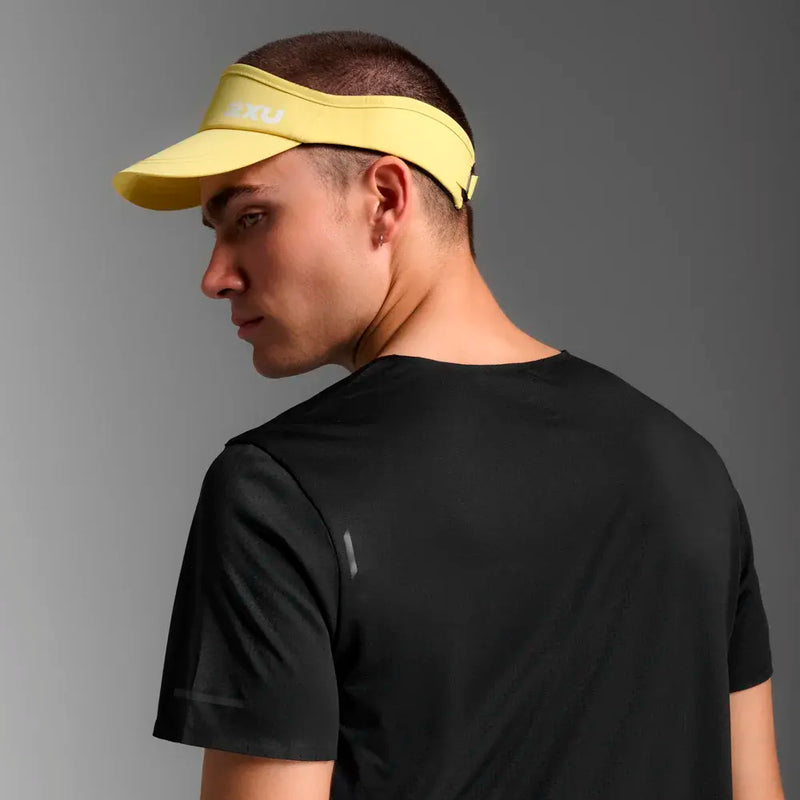 2XU Visera Run Broche Pixel Lemon