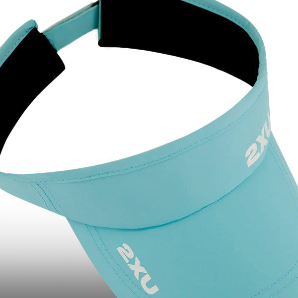 2XU Visera Run Broche Retro Blue White