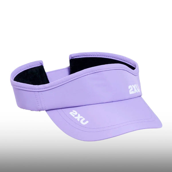 2XU Visera Run Lavender White