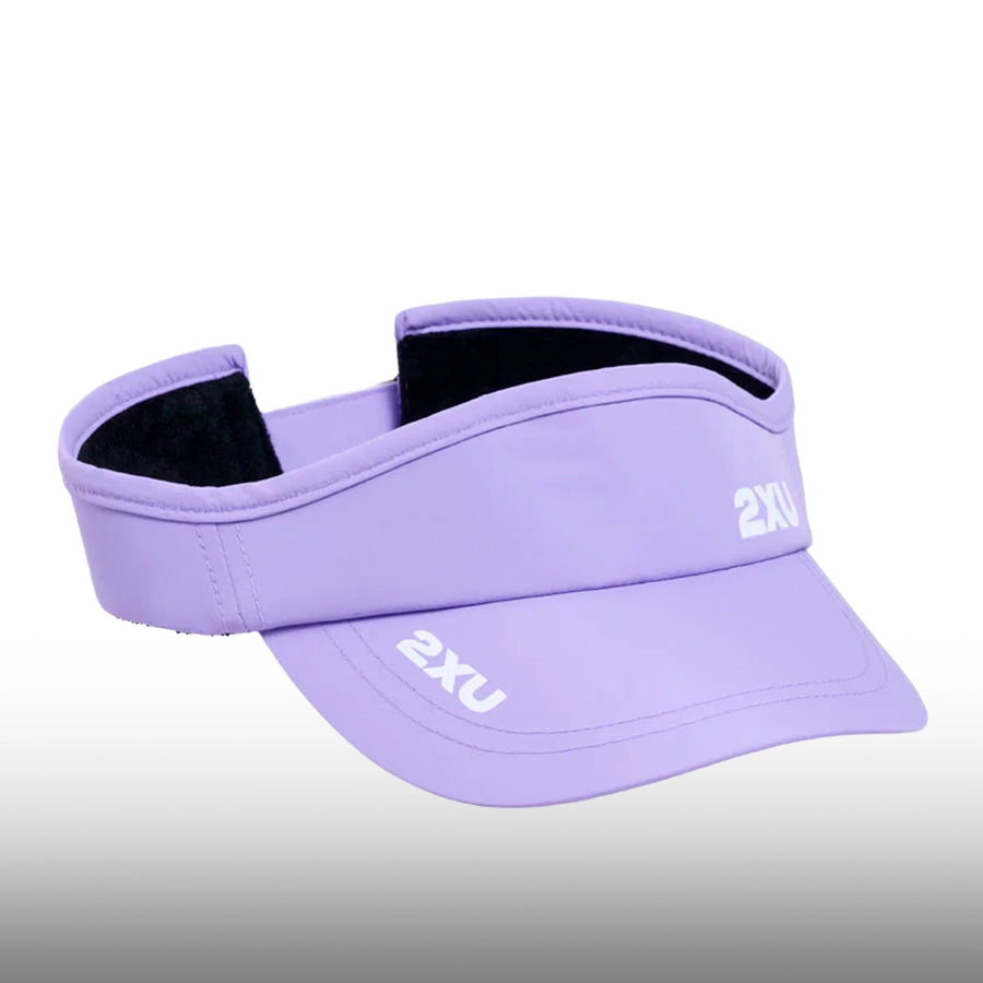 2XU Visera Run Lavender White