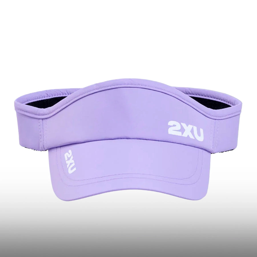 2XU Visera Run Lavender White