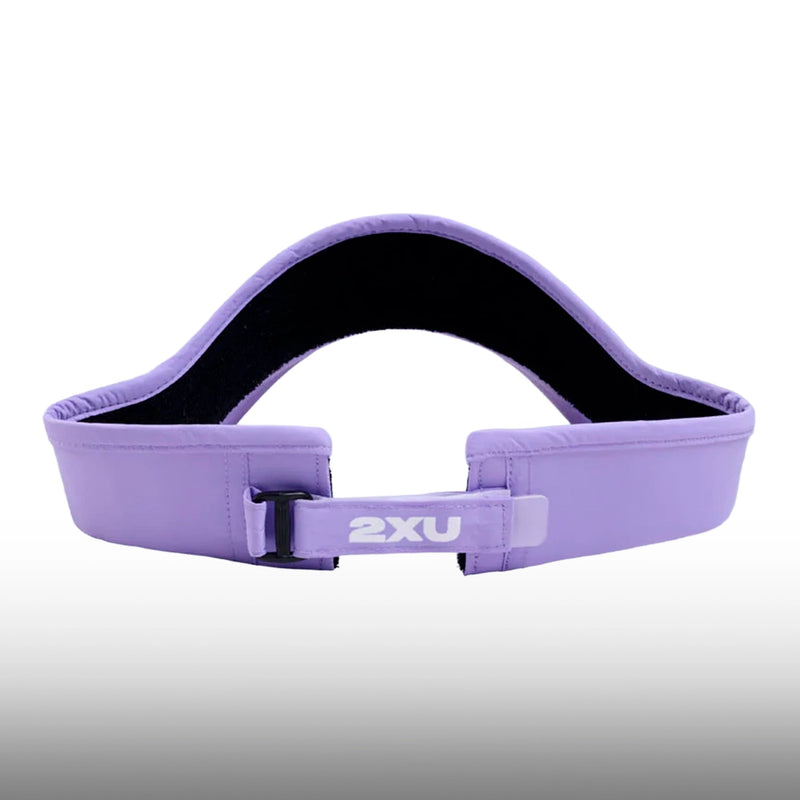 2XU Visera Run Lavender White