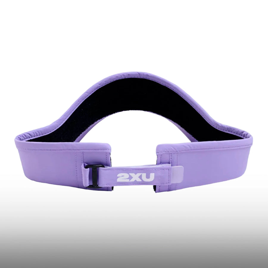 2XU Visera Run Lavender White